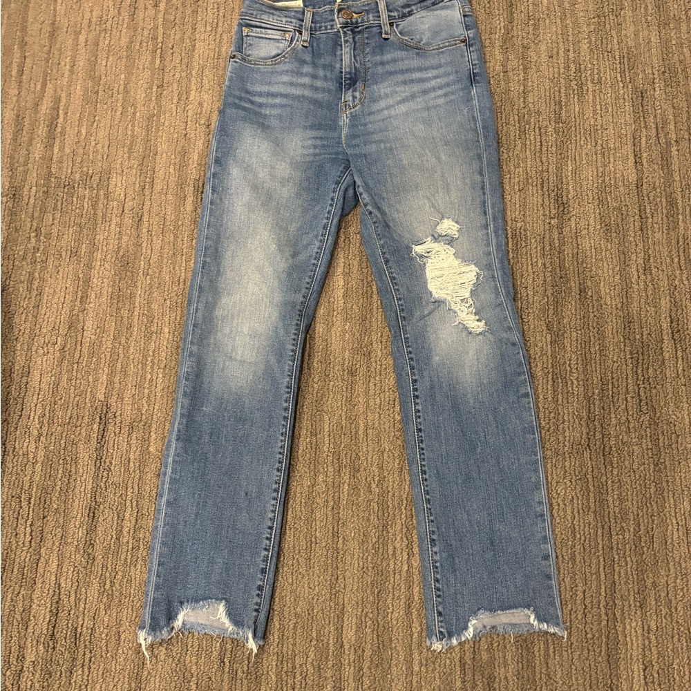 Levi’s 724 high rise straight crop jeans - Picture 10 of 10